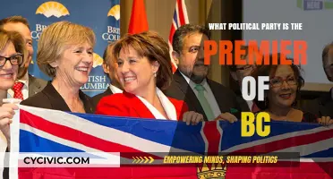 BC's Premier: Unveiling the Political Party Affiliation in British Columbia