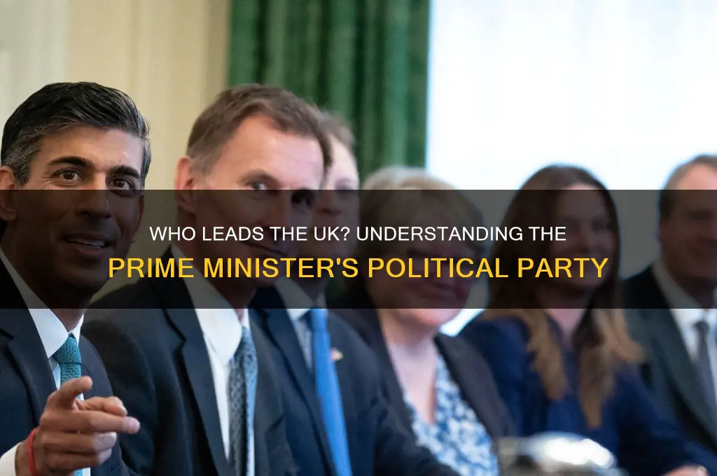 what political party is the prime minister of uk