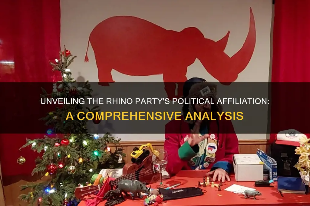 what political party is the rhino