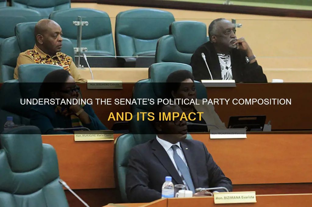 what political party is the senate