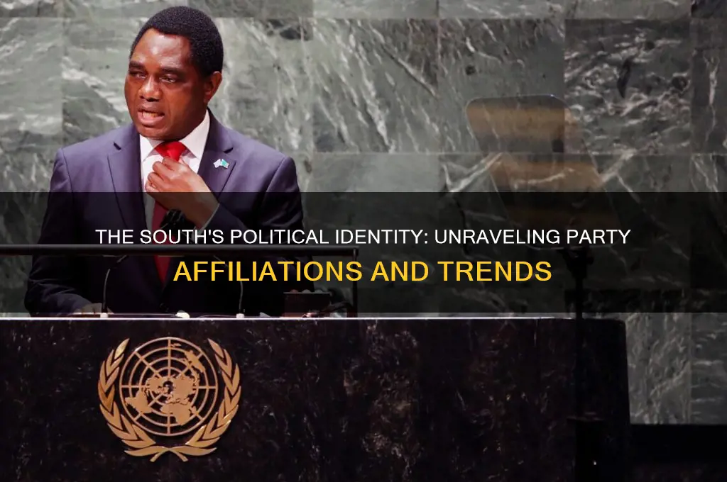 what political party is the south