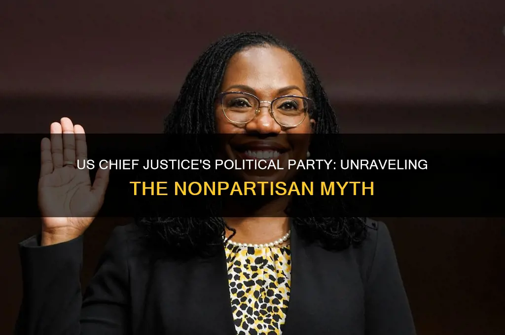 what political party is the us chief justice