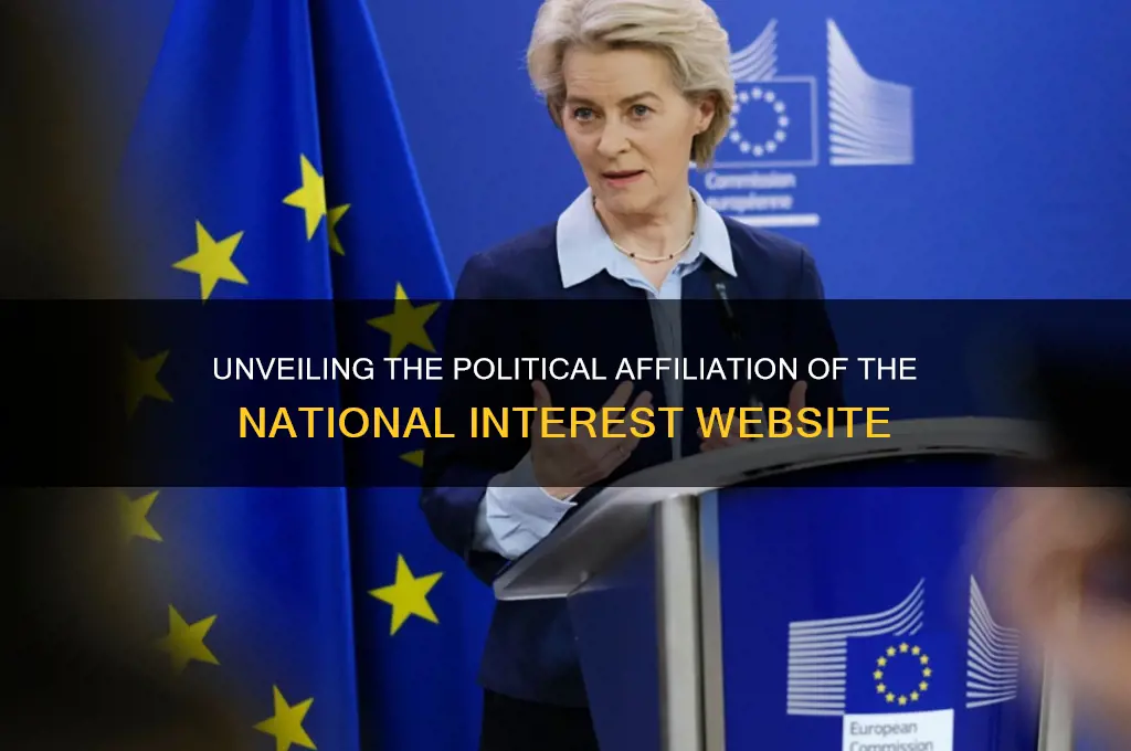 what political party is the website national interest