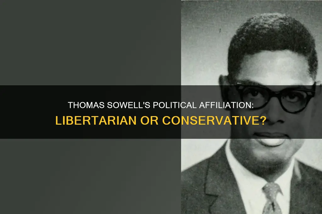 what political party is thomas sowell