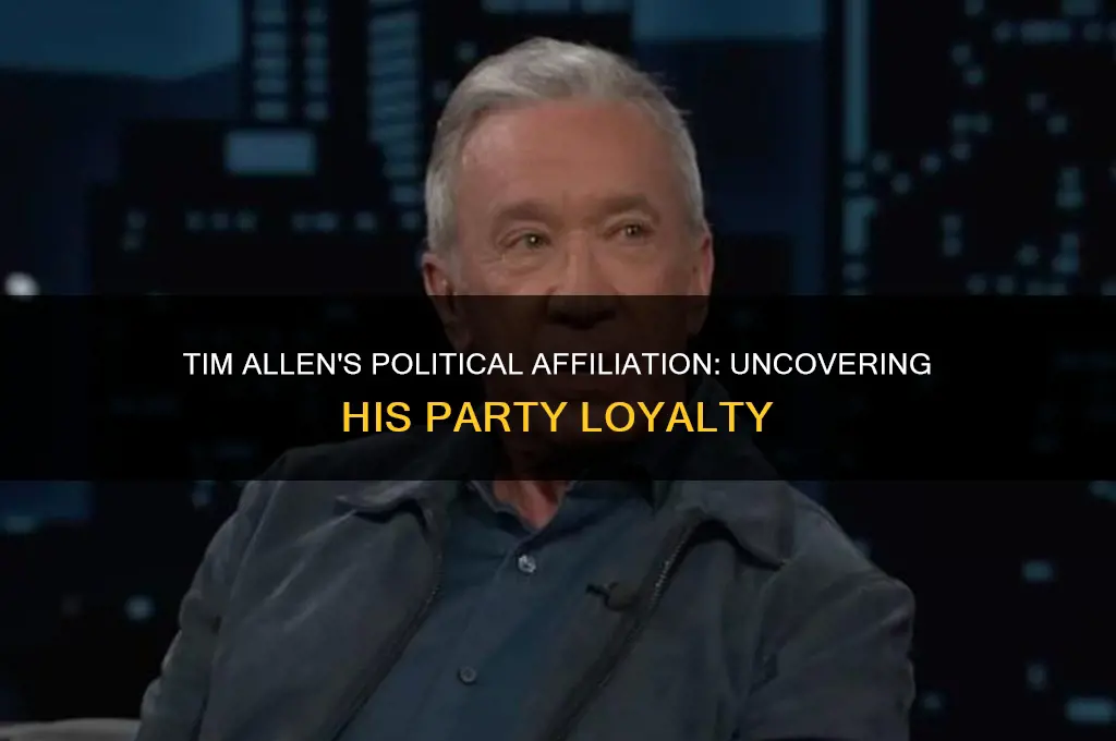 what political party is tim allen