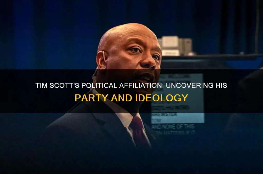 what political party is tim scott