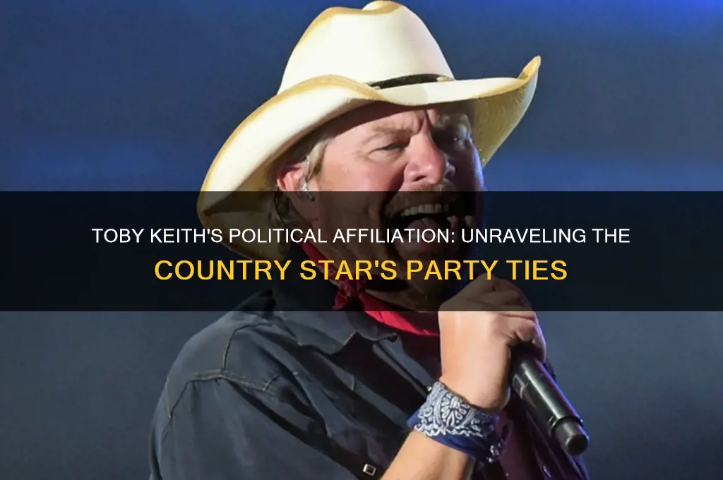 what political party is toby keith