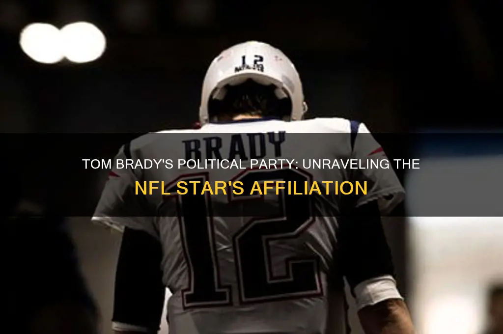 what political party is tom brady