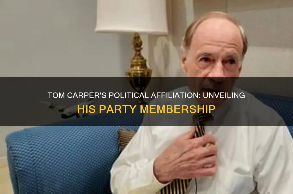 what political party is tom carper