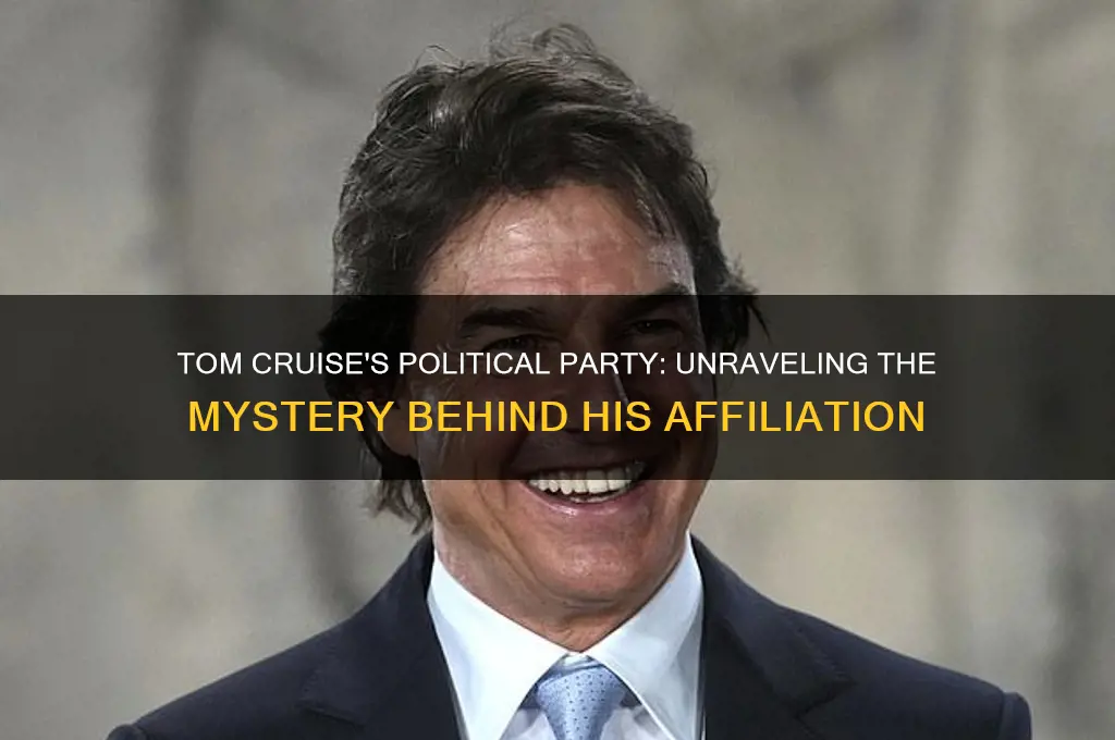 what political party is tom cruise