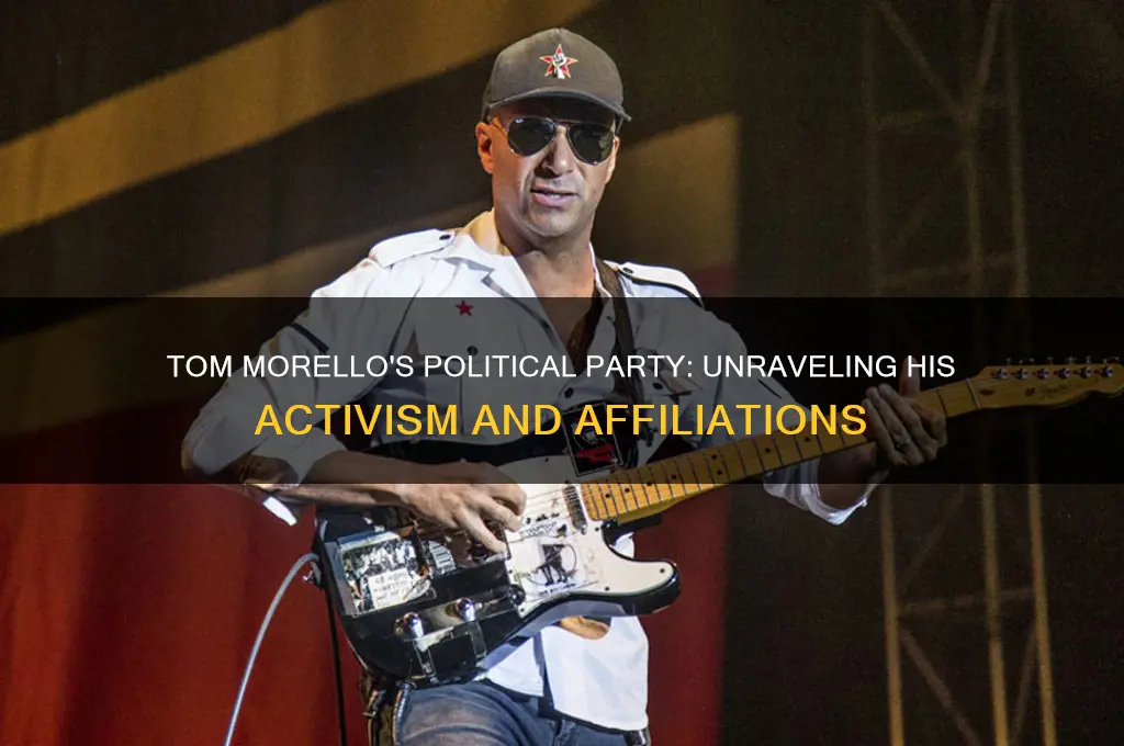 what political party is tom morello
