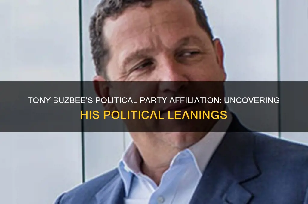 what political party is tony buzbee affiliated with
