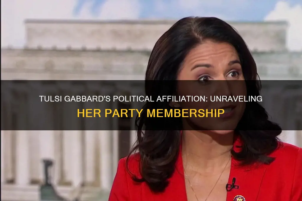 what political party is tulsi gabbard part of