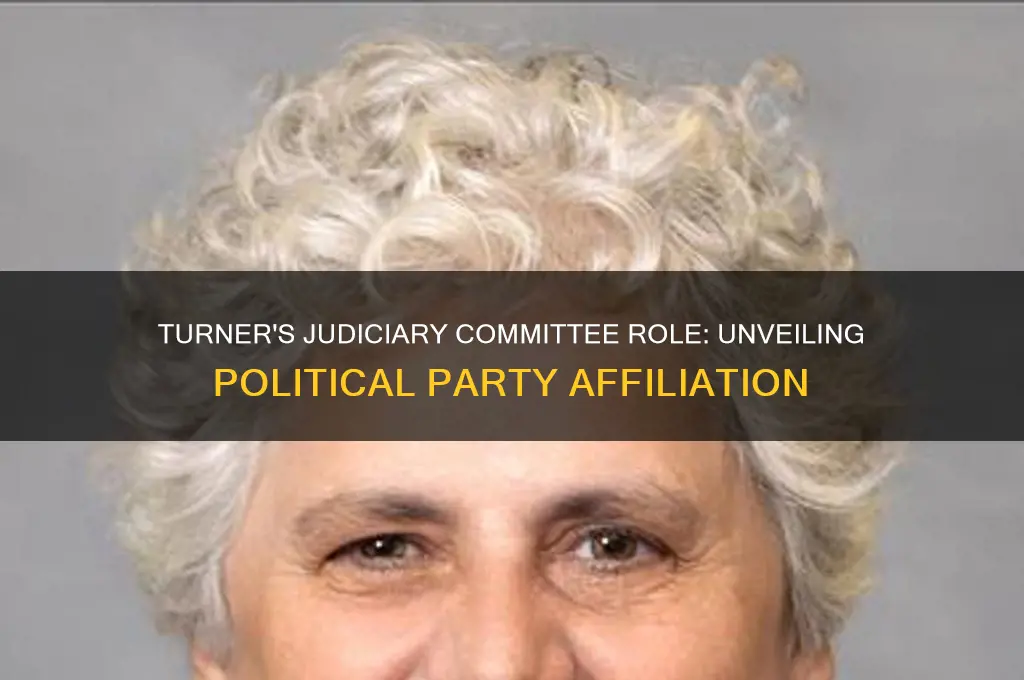 what political party is turner of the judiciary committee
