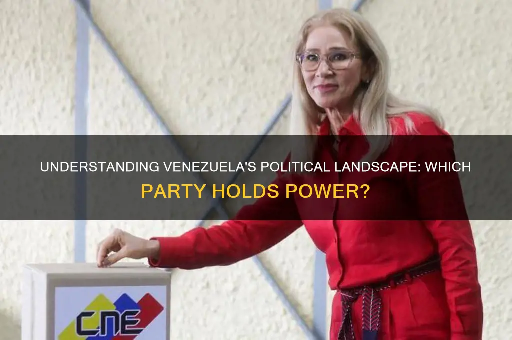 what political party is venezuela