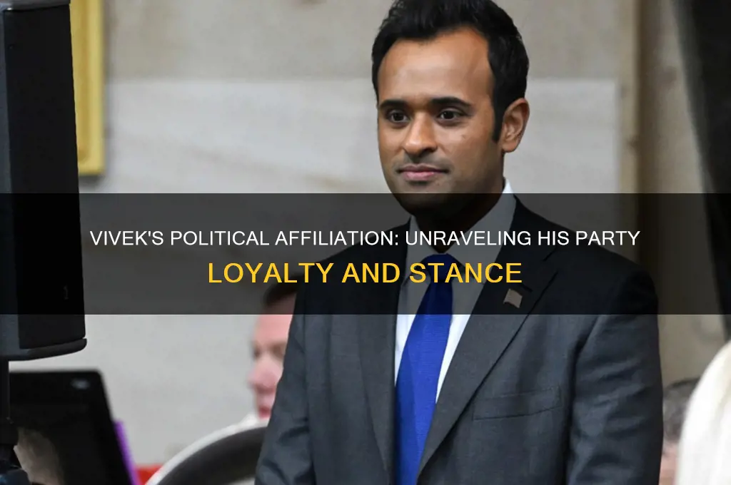 what political party is vivek