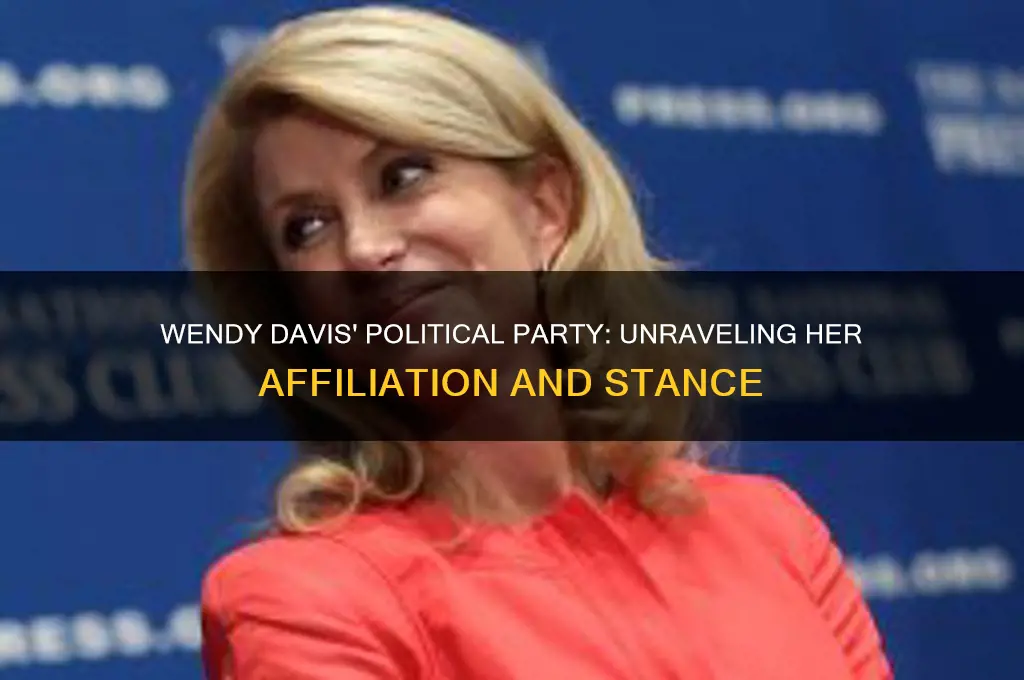 what political party is wendy davis