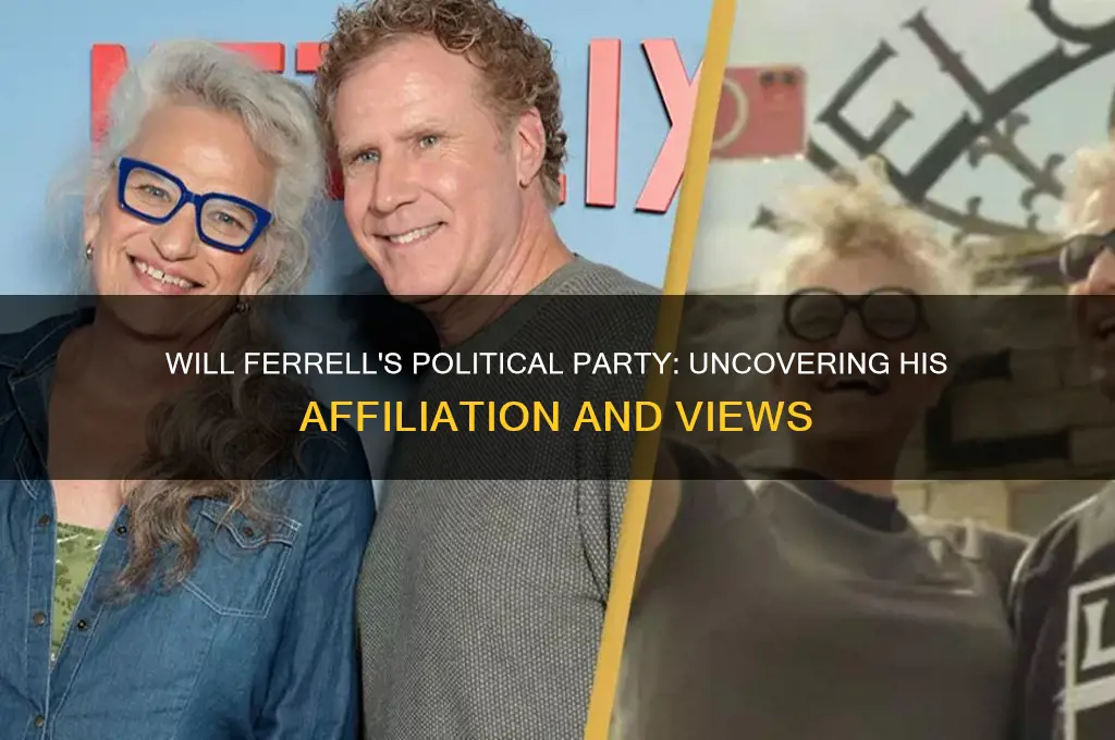 what political party is will ferrel