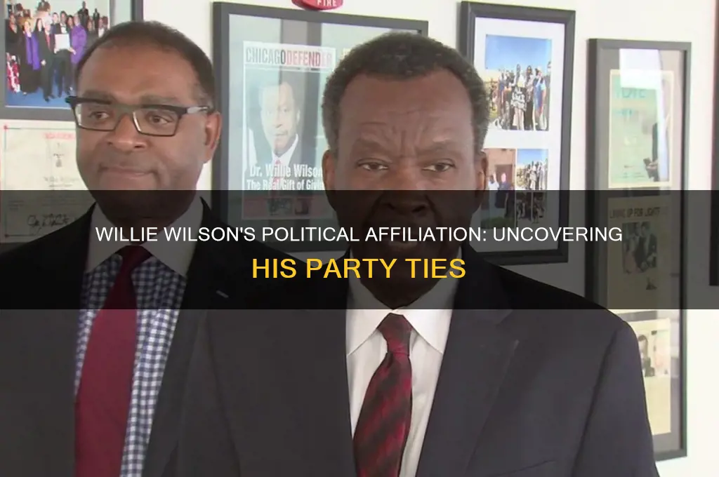 what political party is willie wilson