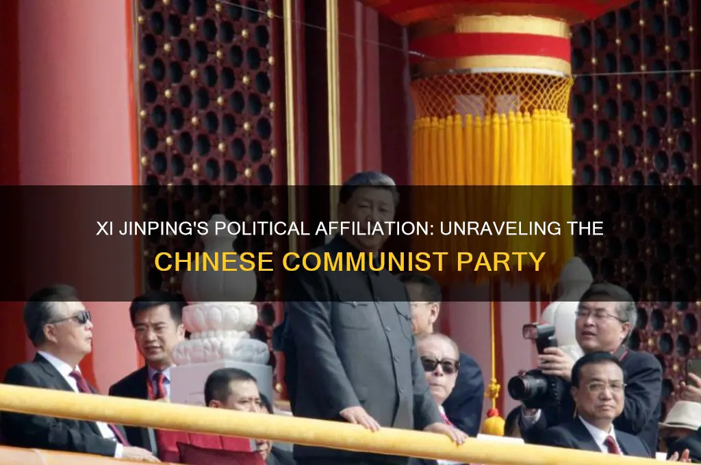 what political party is xi jinping affilitated with