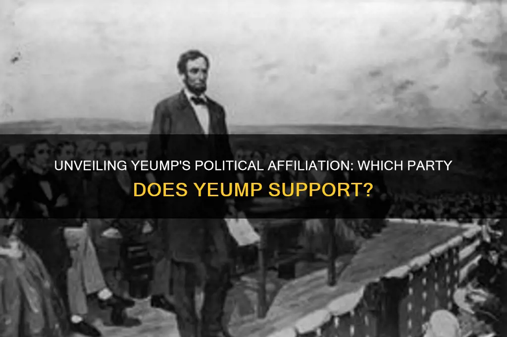 what political party is yeump
