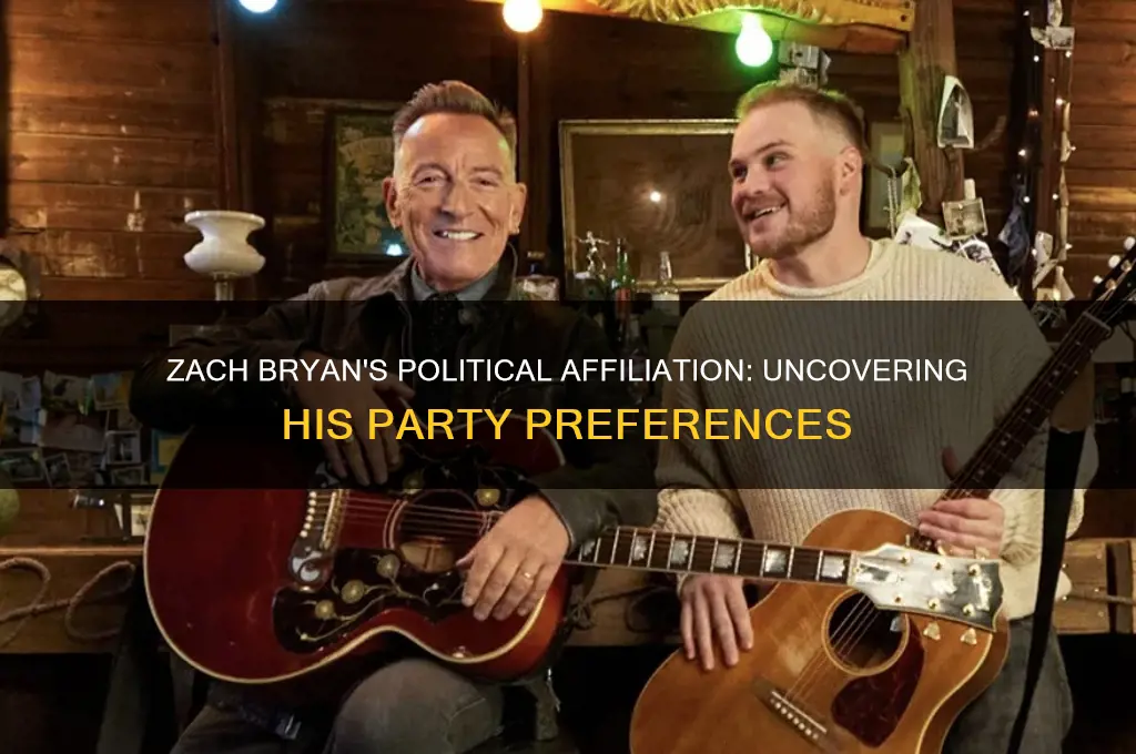 what political party is zach bryan