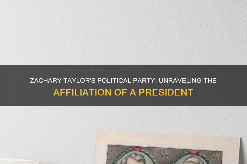 what political party is zachary taylor
