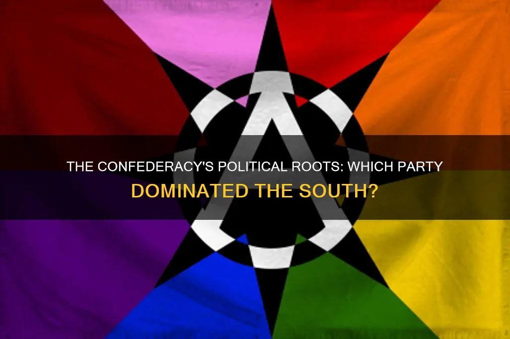 what political party made up the confederacy