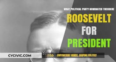 Which Political Party Nominated Theodore Roosevelt for President?
