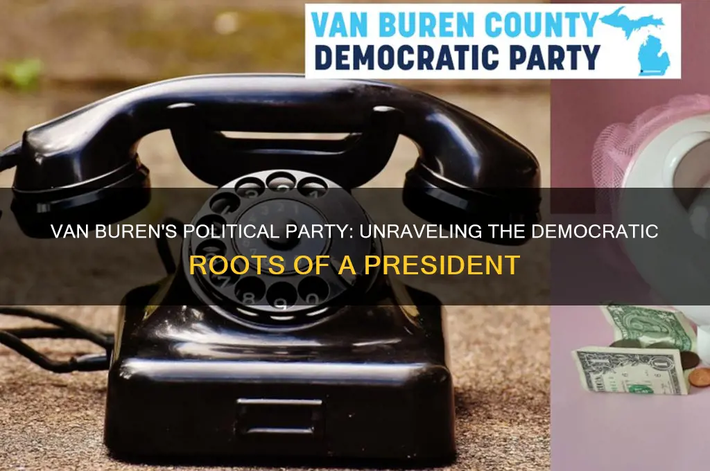 what political party of van burren