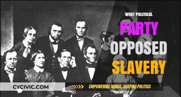 Which Political Party Stood Against Slavery in American History?
