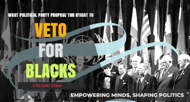 Black Veto Power: Which Political Party Proposed This Right?