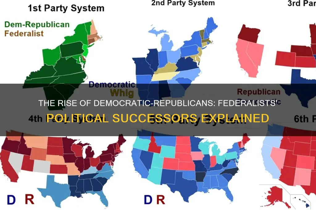 what political party replaced federalists