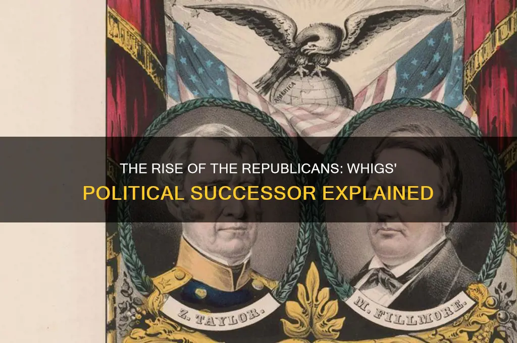 what political party replaced the whigs