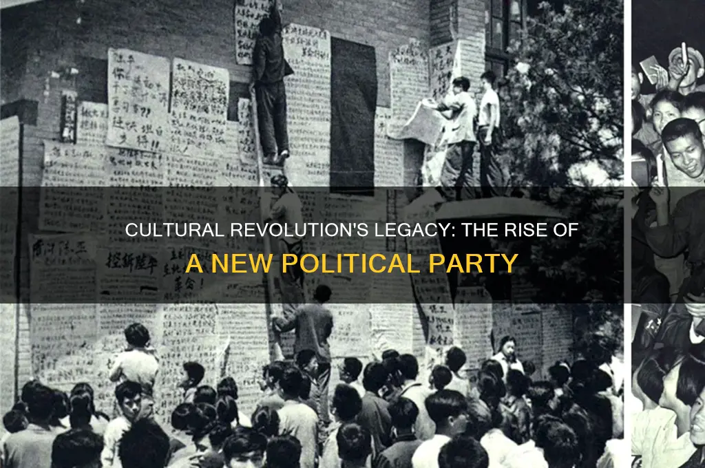 what political party rose from cultural revolution