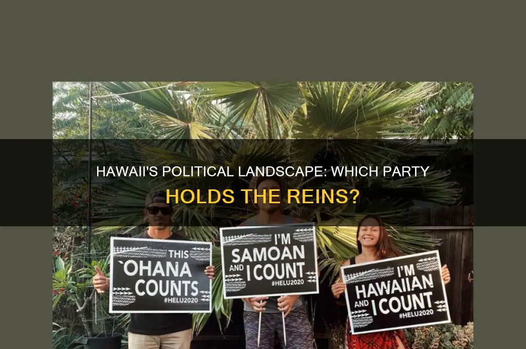 what political party rules hawaii