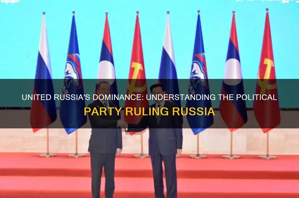 what political party rules russia