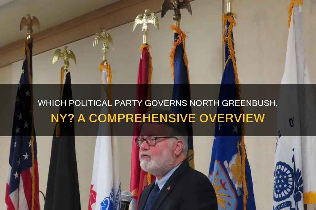 what political party runs north greenbush ny