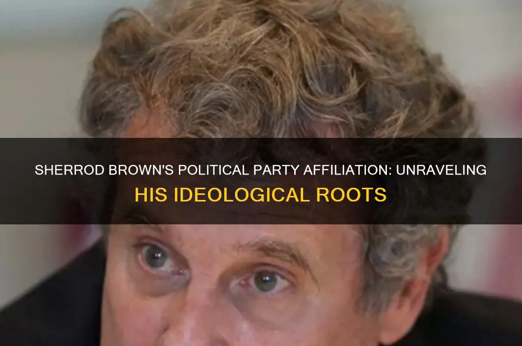 what political party sherrod brown in