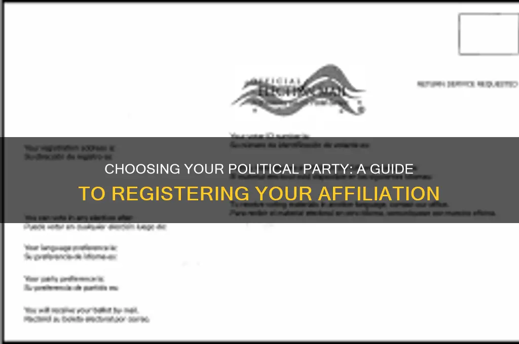 what political party should i register as