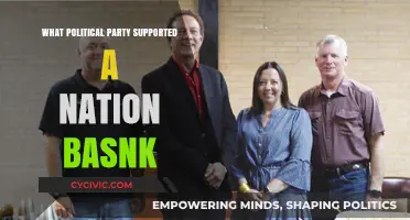 Which Political Party Backed the National Bank's Establishment?