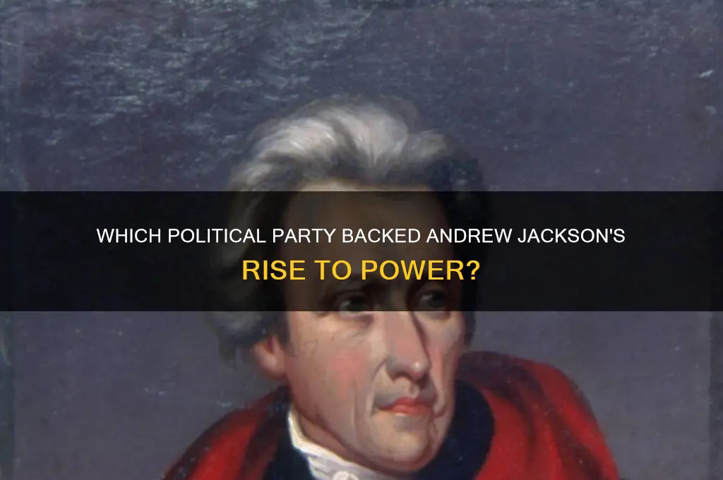 what political party supported andrew jackson