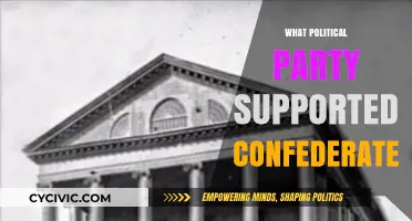 Which Political Party Backed the Confederacy During the Civil War?