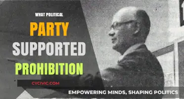 Which Political Party Championed Prohibition in American History?