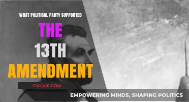 The 13th Amendment: Which Political Party Championed Its Passage?