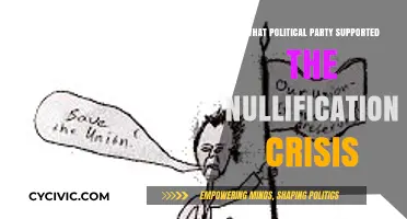 Which Political Party Fueled the Nullification Crisis Debate?