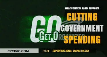 Which Political Party Advocates for Reducing Government Expenditures?