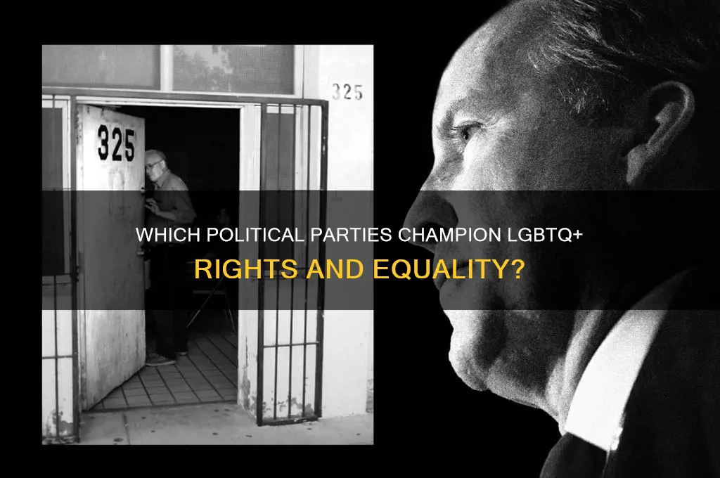 what political party supports lgbtq