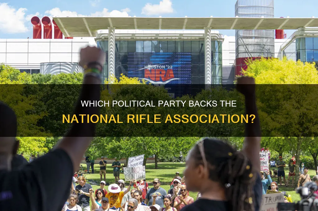 what political party supports national rife assocaition