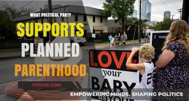 Which Political Party Advocates for Planned Parenthood's Mission and Services?